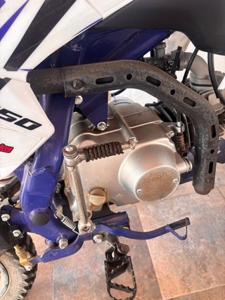 Pit Bike IMR 150cc Motocross Azul/Blanco