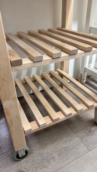 Carrito de cocina IKEA BEKVÄM abedul
