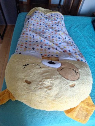 Dormiloco Peluche Amarillo
