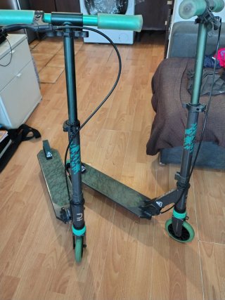 Patinete Patin 2 Ruedas Verde Camuflaje