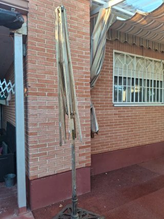 Base Sombrilla Hierro Fundido 50cmx50cm