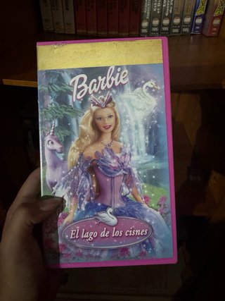 Lote 4 Películas VHS Barbie (Español)