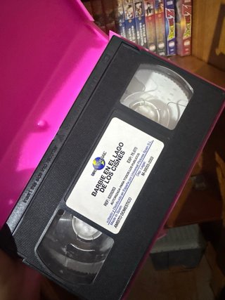 Lote 4 Películas VHS Barbie (Español)