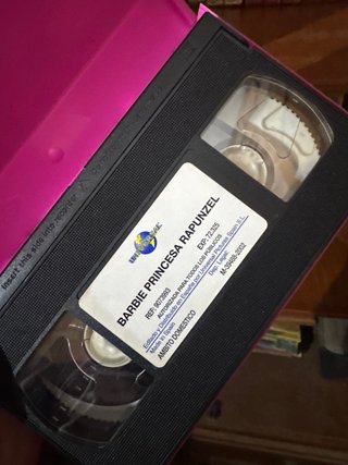 Lote 4 Películas VHS Barbie (Español)