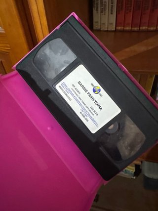 Lote 4 Películas VHS Barbie (Español)