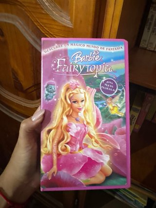 Lote 4 Películas VHS Barbie (Español)