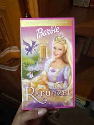 Lote 4 Películas VHS Barbie (Español)
