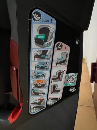 Silla Coche Römer Safefix Plus grupo 1