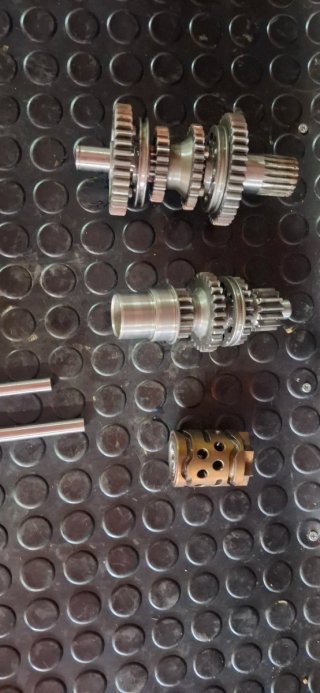 Caja cambios eje selector marchas Gas Gas TXT Pro