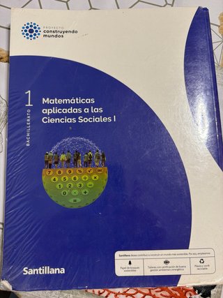 Matemáticas aplicadas a las Ciencias Sociales I...