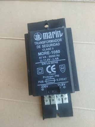 Transformador Marin 50VA 230V/11.8V