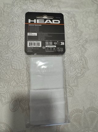 Muñequeras HEAD nuevas sin abrir