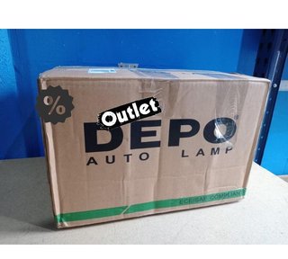 QJ FARO IZQ MINI R56 06-10 FUNDO CROMO INTERMITENTE NARANJA