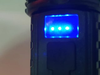 Linterna LED Potente USB Zoom Multifunción
