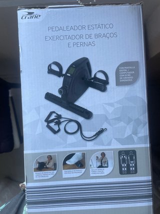 Pedaleador estático Crane con bandas elásticas