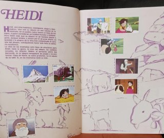 Álbum Cromos Heidi y Marco RBA