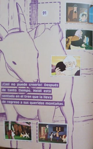 Álbum Cromos Heidi y Marco RBA