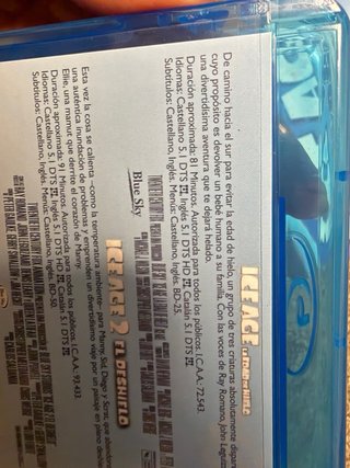 Trilogía Ice Age Blu-ray