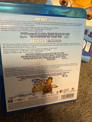 Trilogía Ice Age Blu-ray