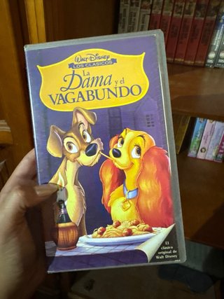 La Dama y el Vagabundo VHS Disney Clásicos
