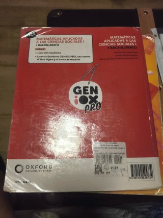 Matemáticas aplicadas a las Ciencias Sociales I...