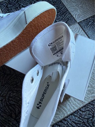 Zapatillas Superga Hi Top Blancas