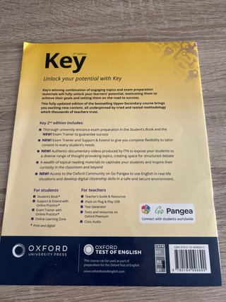 Key Bachillerato 2e 1 Student Book (Spain)