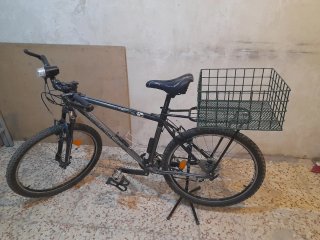 Bicicleta Rockrider Gris