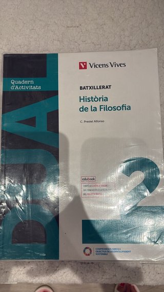 Libro de filosofía de 2o Bachillerato