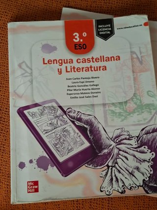 Libro de Lengua Castellana y Literatura 3° ESO