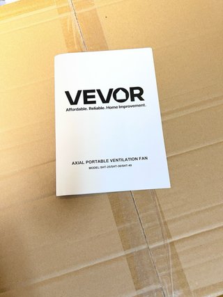 Ventilador Extrator Axial Portátil VEVOR SHT-40