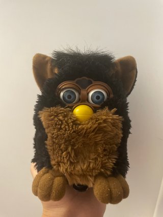 Furby Peluche Negro y Marrón