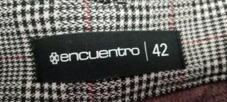 Pantalón de vestir mujer cuadros