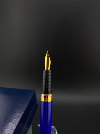 Set Pluma y Bolígrafo Inoxcrom Azul