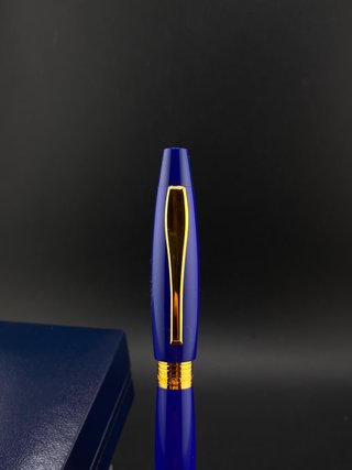 Set Pluma y Bolígrafo Inoxcrom Azul