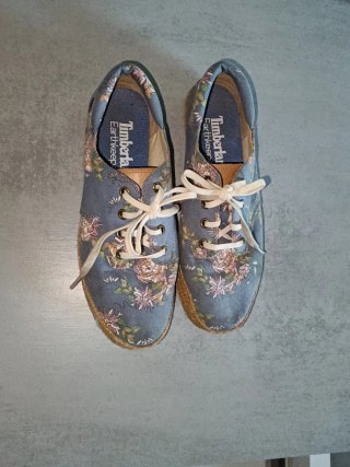 Zapatillas Timberland Florales y esparto