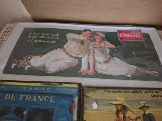 Calendario Coca-Cola y Café de Francia