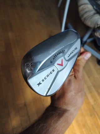 Gap Wedge Callaway Jaws X Series Forged 52°