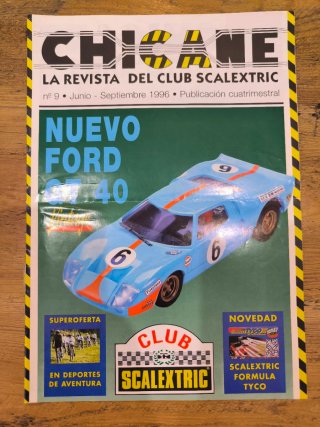Lote 3 revistas Chicane Club Scalextric 1996 1997