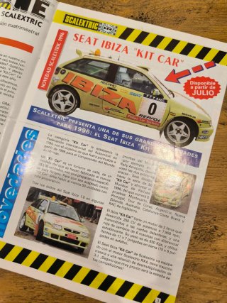 Lote 3 revistas Chicane Club Scalextric 1996 1997