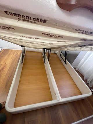 Cama articulada con canape de matrimonio