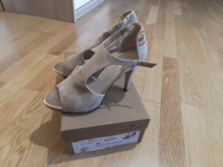 Sandalias Gloria Ortiz Beige Talla 38