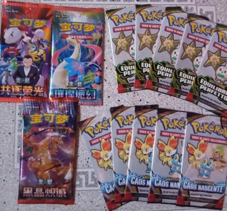 Lote sobres Pokémon
