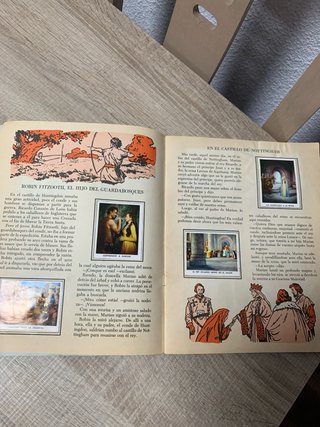 Álbum Cromos Robin Hood Walt Disney