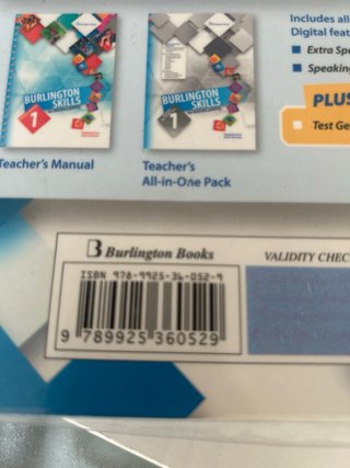 BURLINGTON SKILLS 1 BACH ENG WB 2023