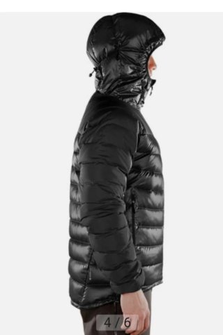 Chaqueta Haglöfs Pertex Plumas Negra