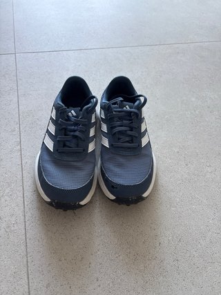 Zapatillas Adidas Golf Niño Azul/Blanco