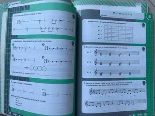 Lenguaje Musical 1 y 2  Cuaderno de audicion 1