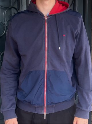 Chaqueta con capucha Purificación García hombre
