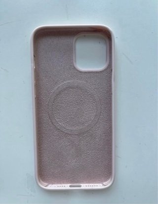 Funda Magsafe rosa, blanco y negro de Aliexpress